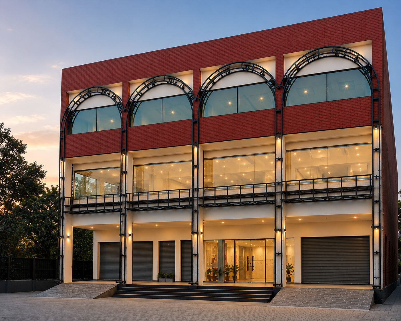 Exterior Glass Application