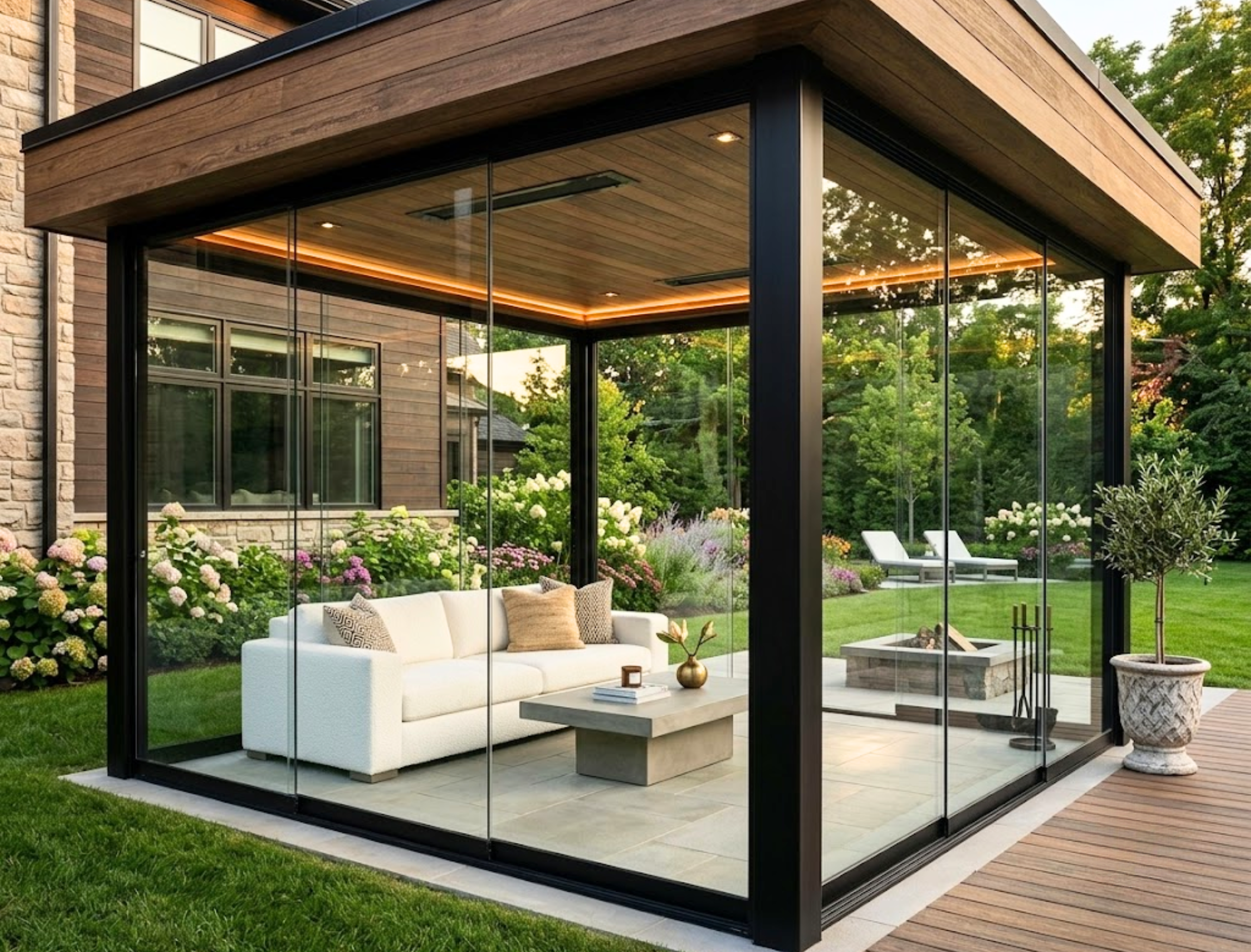 Garden Glass Application